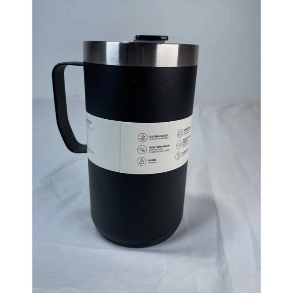 NEW Stanley The Stay-Hot Camp Mug | 24 OZ Black - Picture 8 of 8
